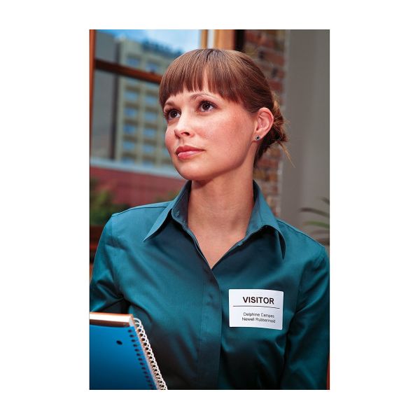 Dymo LW Sml Name Badge Labels White Rem 41x89