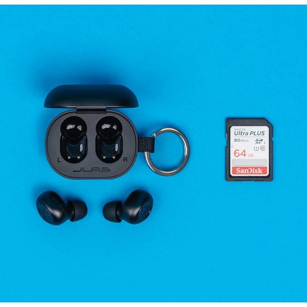 JBuds Mini True Wireless Earbuds- Black