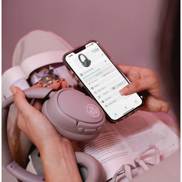 JLab JBuds Lux ANC Headphones - Mauve