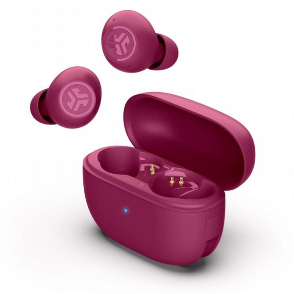 JLAB Go Pop ANC True Wireless Earbuds - Fuchsia