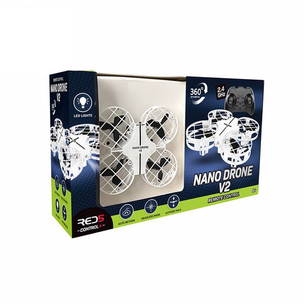 Nano Drone (White and black blades)