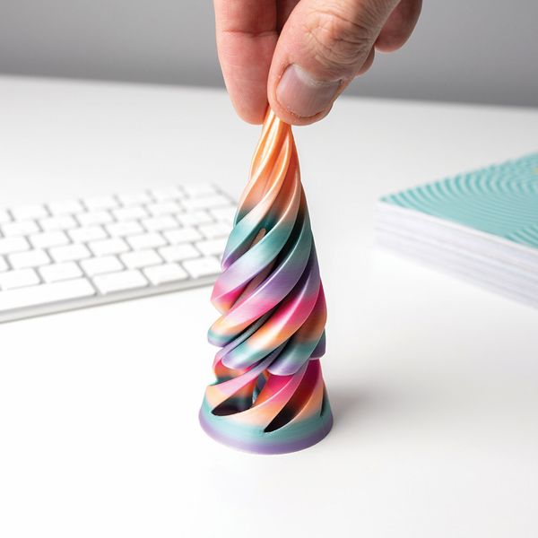 3D Printed Fidget Toy in CDU (4 x Assorted Colours)