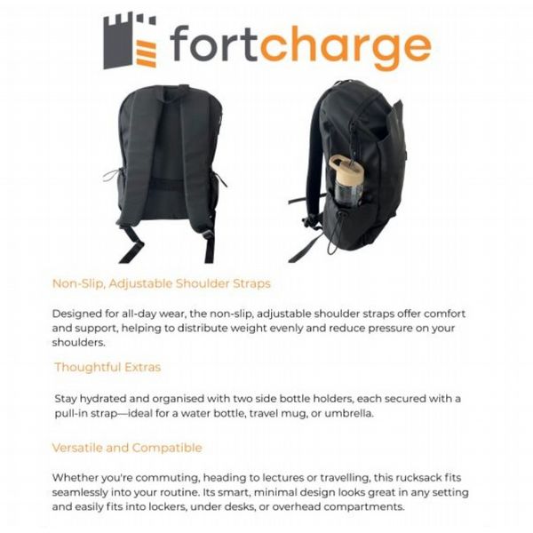 Fortcharge Laptop Backpack