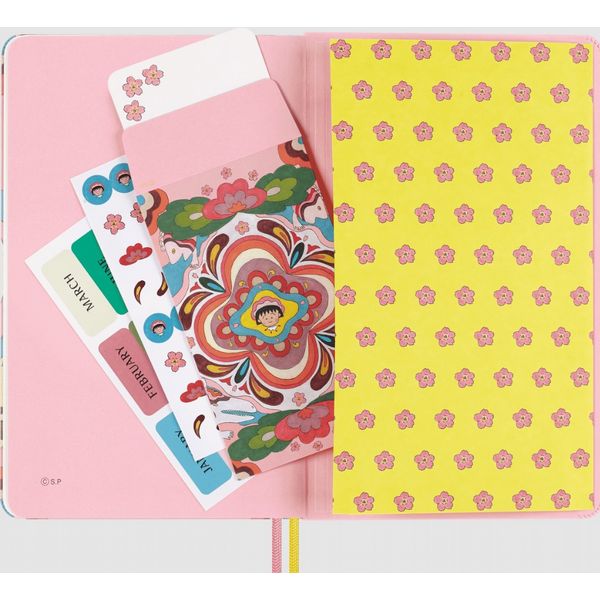 Moleskine - LE SAKURA UNDATED WKLY NTB L BLACK