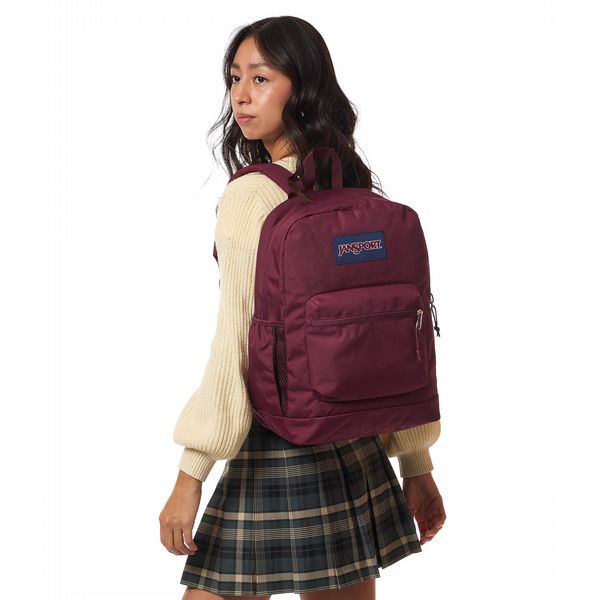 JanSport - Cross Town Plus Cherry Laquer