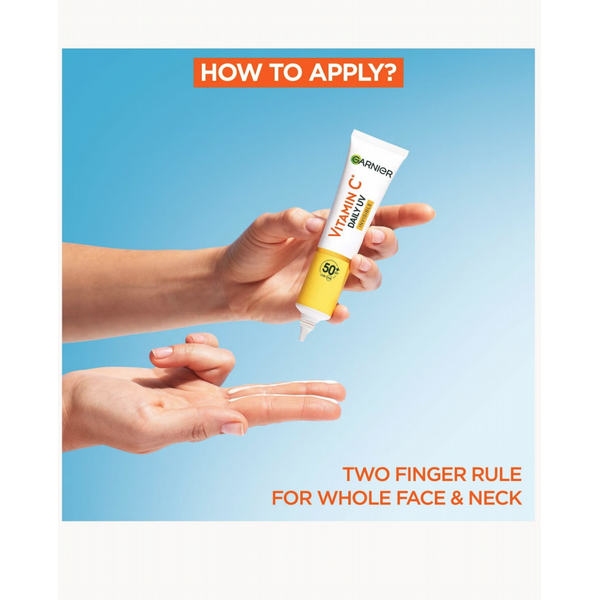 Garnier Vitamin C Daily UV Invisible Brightening Fluid SPF50+ 40ml