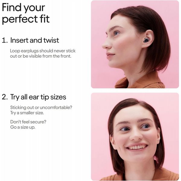 Loop Experience 2 Plus Earplugs Black