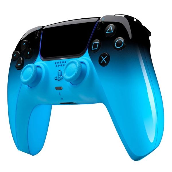 Rhythm Blue DualSense Wireless Controller - For PS5, PC, Mac & Mobile