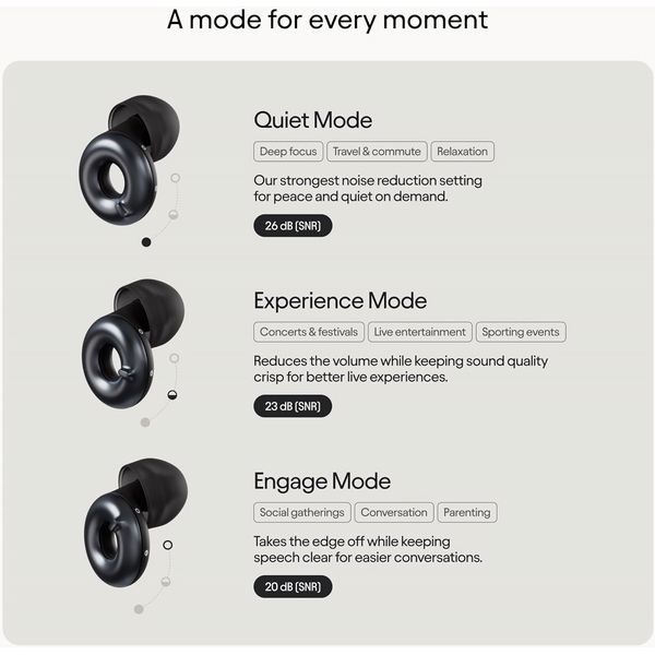 Loop Switch 2 Earplugs Black