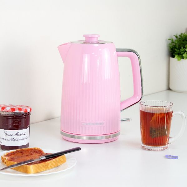 Hamilton Beach Miami Kettle & 2 Slot Toaster Flamingo Pink