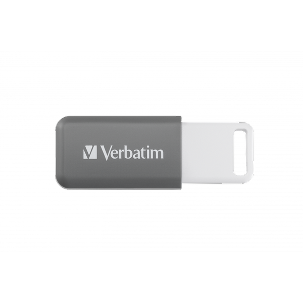 Verbatim Databar USB Drive USB 2.0 128 GB Grey