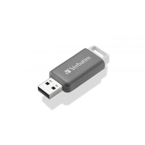 Verbatim Databar USB Drive USB 2.0 128 GB Grey
