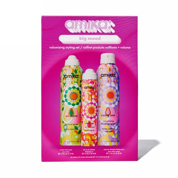 Amika Big Mood Hair Care Set 

