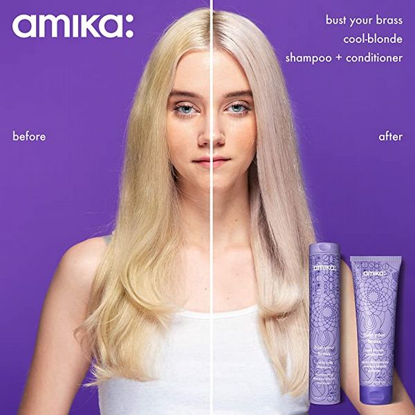 Amika Bust your Brass Shampoo 275ml
