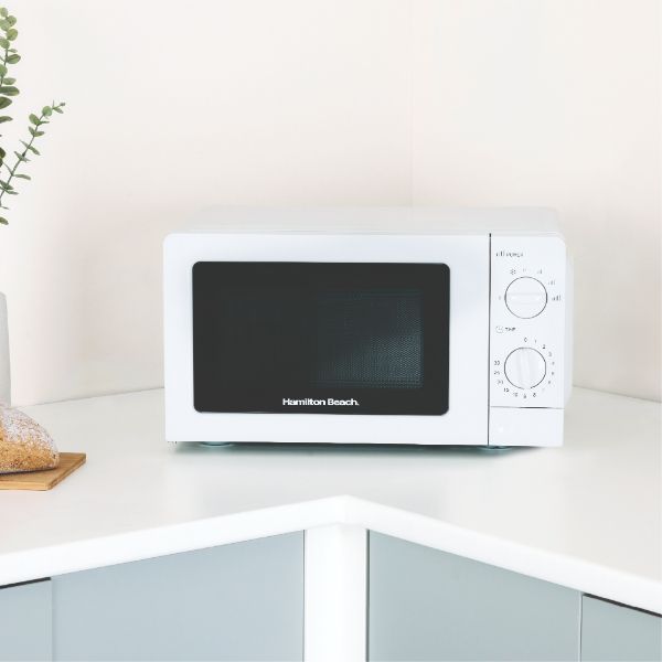 Hamilton Beach Ella Kitchen Bundle White - Kettle,  2 Slice Toaster & Microwave