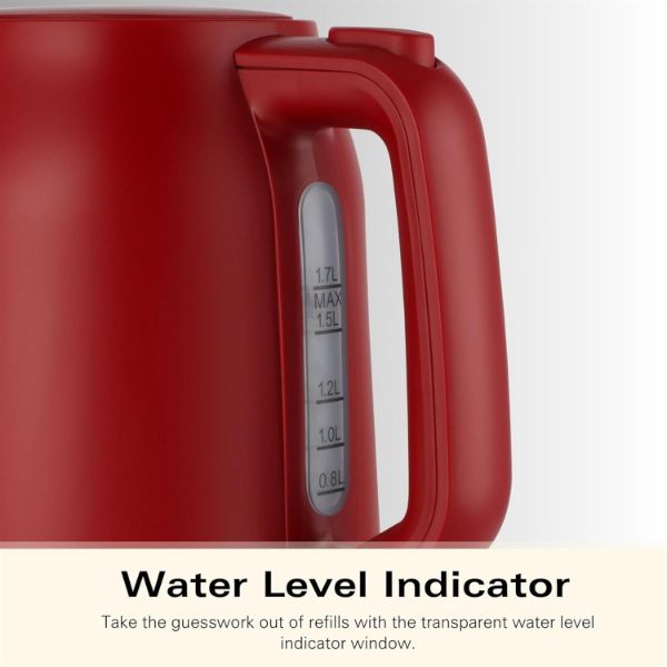 Hamilton Beach Ella Kettle & Toaster Bundle Red