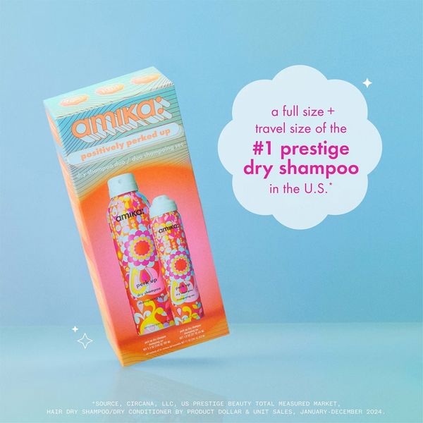 Amika Positively Perked Up Hair Care Set 

