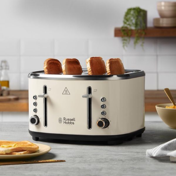 Russell Hobbs Stylevia Breakfast Bundle Cream