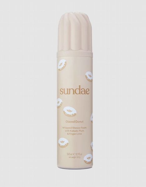 Sundae Whipped Shower Foam Glazed Donut