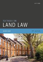 Textbook on Land Law (ePub eBook)