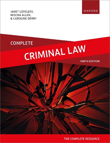 Complete Criminal Law: Text, Cases, and Materials