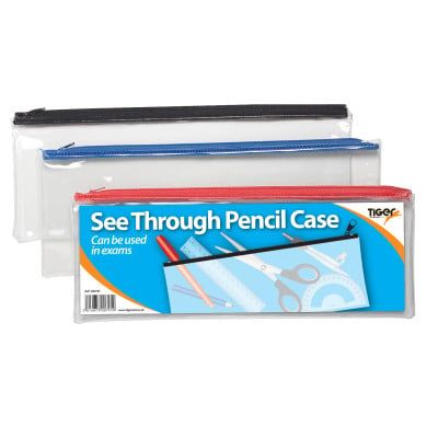 Clear Pencil Case Large - 1 unit