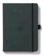 Dingbats* Wildlife A4+ Green Deer Notebook - Dotted