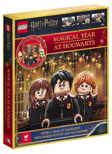  LEGO Harry Potter: Magical Year at Hogwarts (with 70 LEGO bricks, 3 minifigures, fold-out play scene...