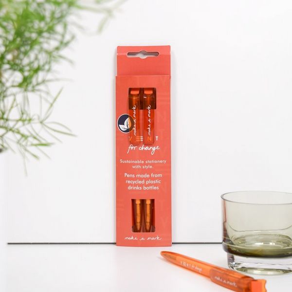 Make a Mark Recycled Pens � Orange