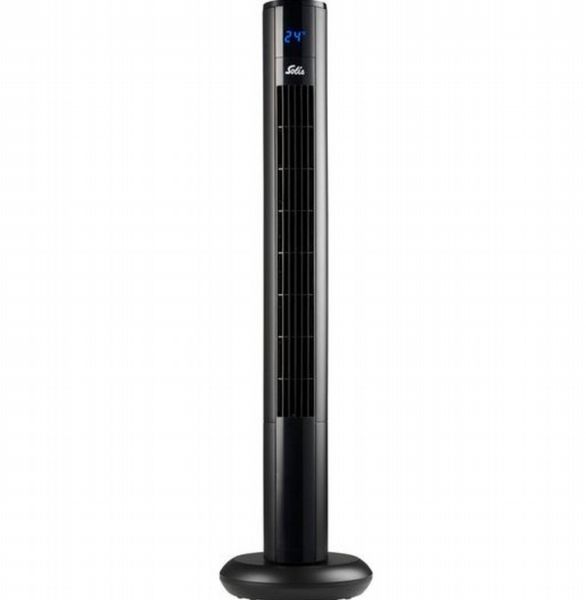 Opened Box - EASY BREEZY TOWER FAN BLACK