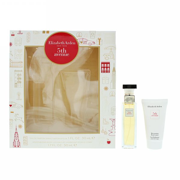Elizabeth Arden 5Th Avenue 2 Piece Gift Set: Eau De Perfume 30ml - Body Lotion 50ml