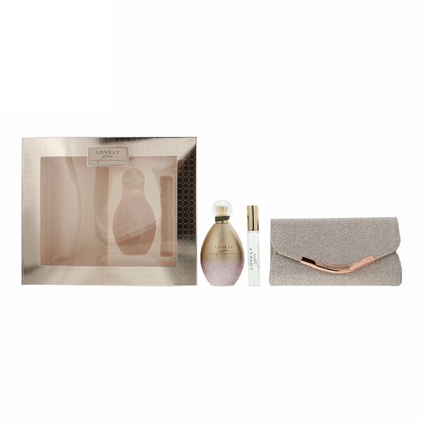  Sarah Jessica Parker Lovely You 3 Piece Gift Set: Eau de Perfume 100ml - Eau de...
