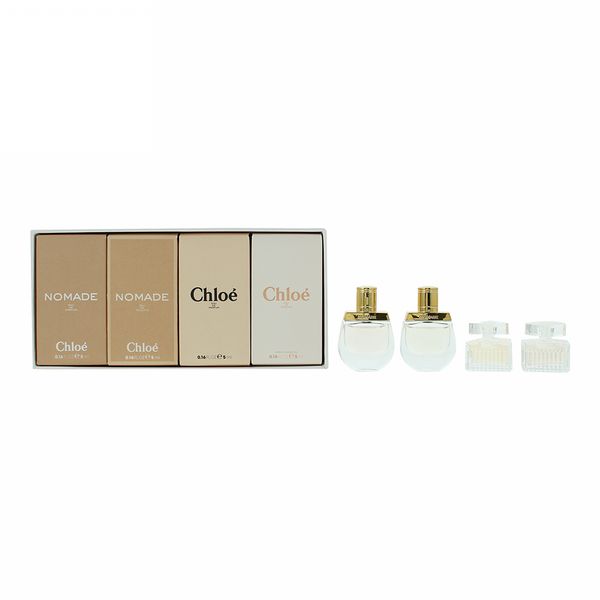  Chlo Mini 4 Piece Gift Set: Chlo Eau de Perfume 5ml - Nomade Eau de Perfume...