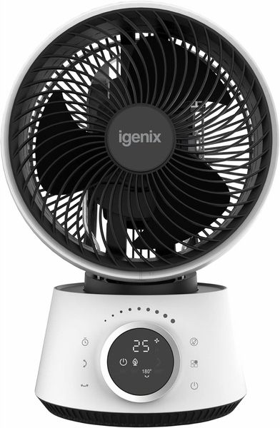 Igenix Digital 9in Turbo Fan White