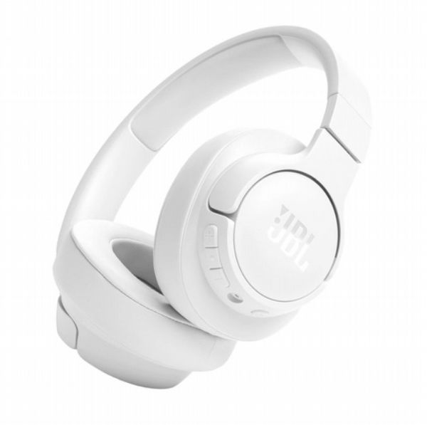 JBL Tune 720BT, Over-Ear Headphone, Wireless, Multi Point Connection - White