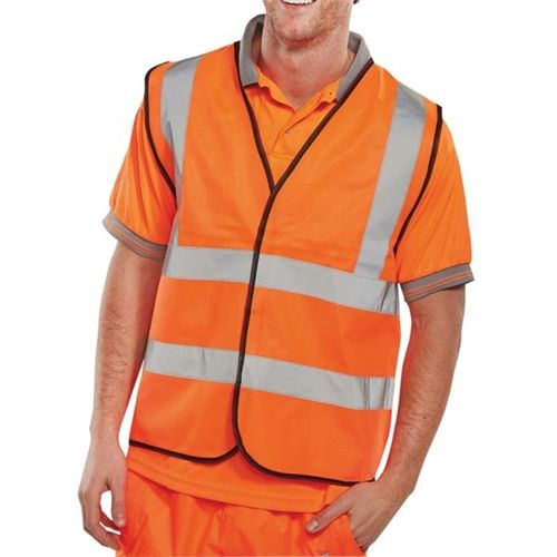 Proforce Class 2 Medium Orange High Visibility Vest HV05OR-M