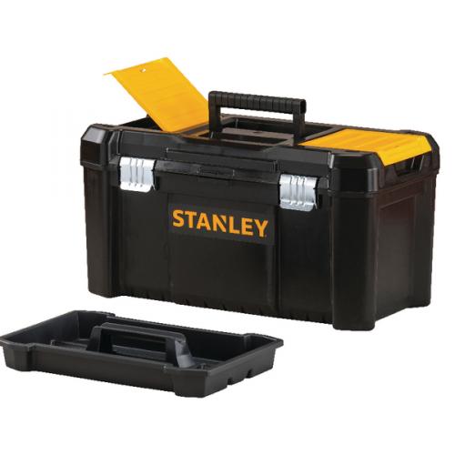 Stanley Black / Yellow 19 Inch Toolbox