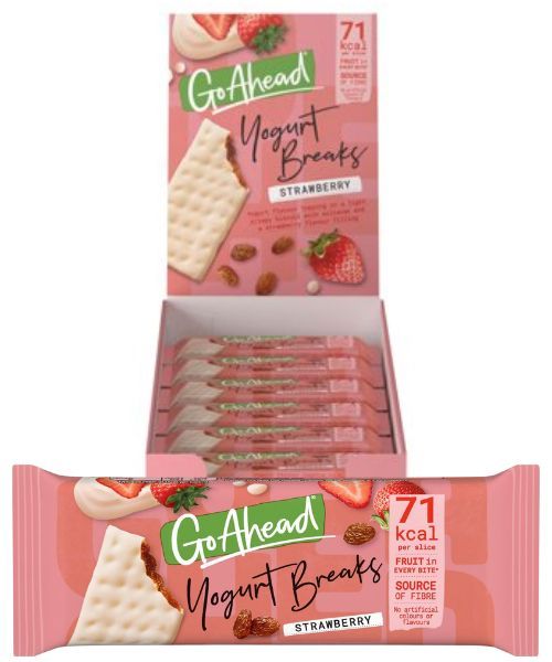 Go Ahead Yogurt Breaks Strawberry 37g (Pack of 24)