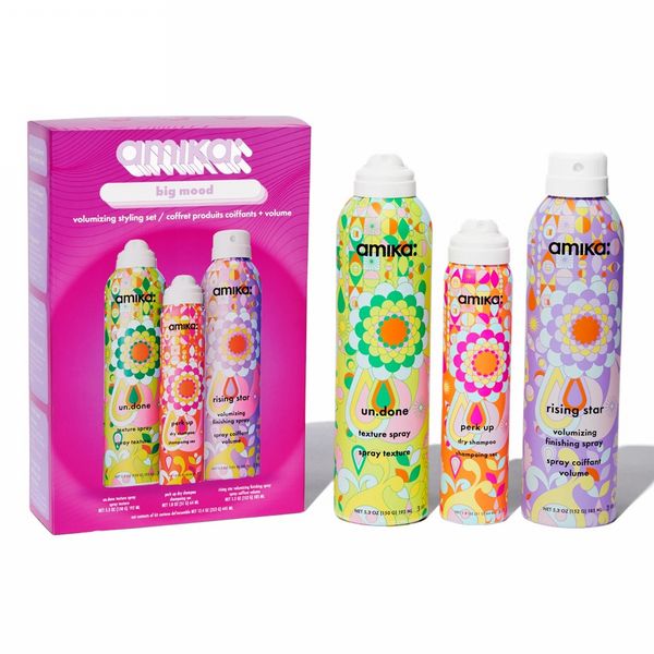Amika Big Mood Hair Care Set 

