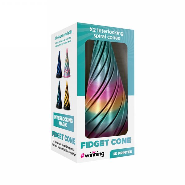 3D Printed Fidget Toy in CDU (4 x Assorted Colours)