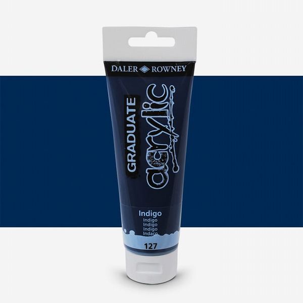 Graduate Acrylic 120ml Indigo