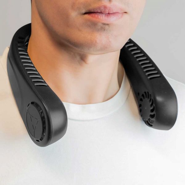 Bladeless Neck Fan Black
