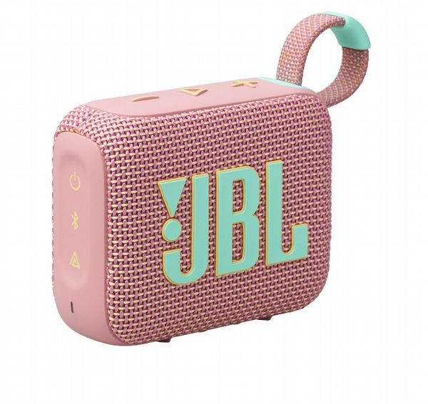 JBL Go 4 Portable Speaker Pink