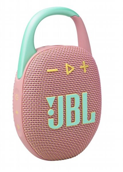 JBL Clip 5 Portable Speaker Pink