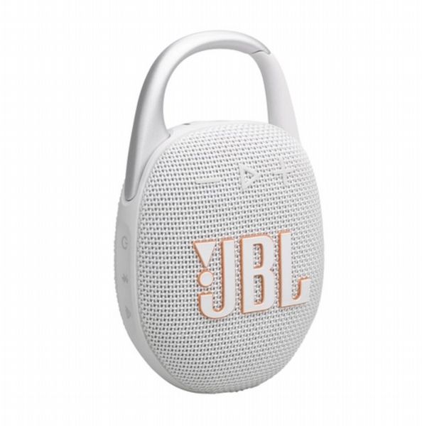 JBL Clip 5 Portable Speaker White