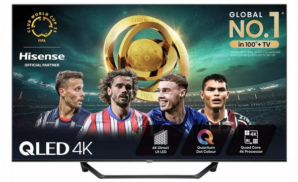 Hisense 43A7NQTUK 43 INCH 4K QLED Smart TV