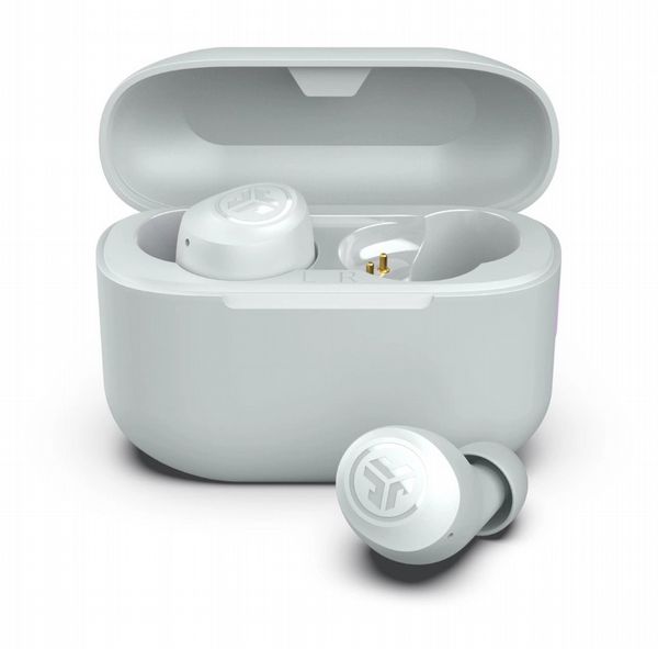 JLab Go Air Pop True Wireless Earbuds - Cloud White