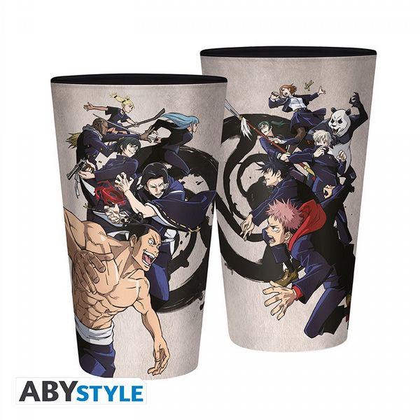 Jujutsu Kaisen Tokyo vs Kyoto 400ml Glass