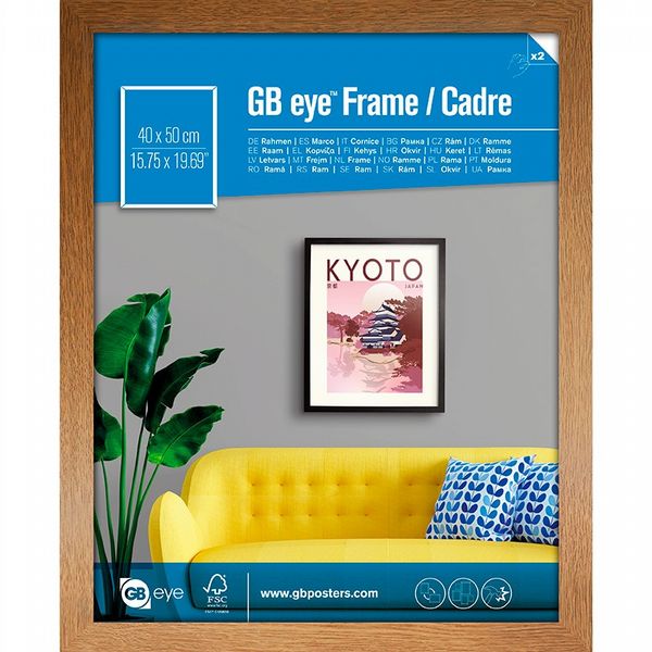 GB Eye Contemporary Wooden Oak Picture Frame - Mini - 40 x 50cm