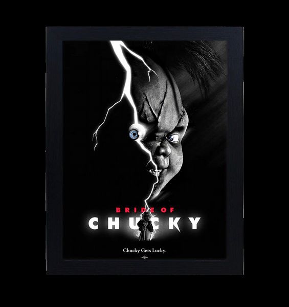 Chucky Bride of Chucky 30 x 40cm Framed Collector Print